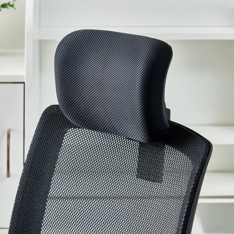 Yuva Breathe Mesh High Back Office Chair - Black