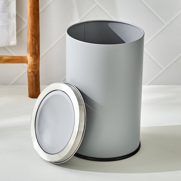 Sedona Lasso Metal Swing Waste Bin - 8L