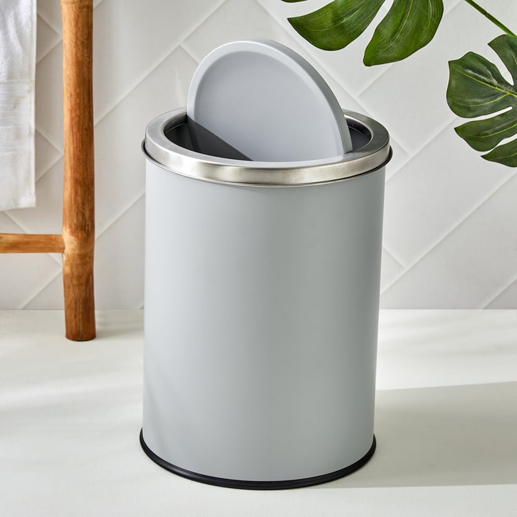 Sedona Lasso Metal Swing Waste Bin - 12L
