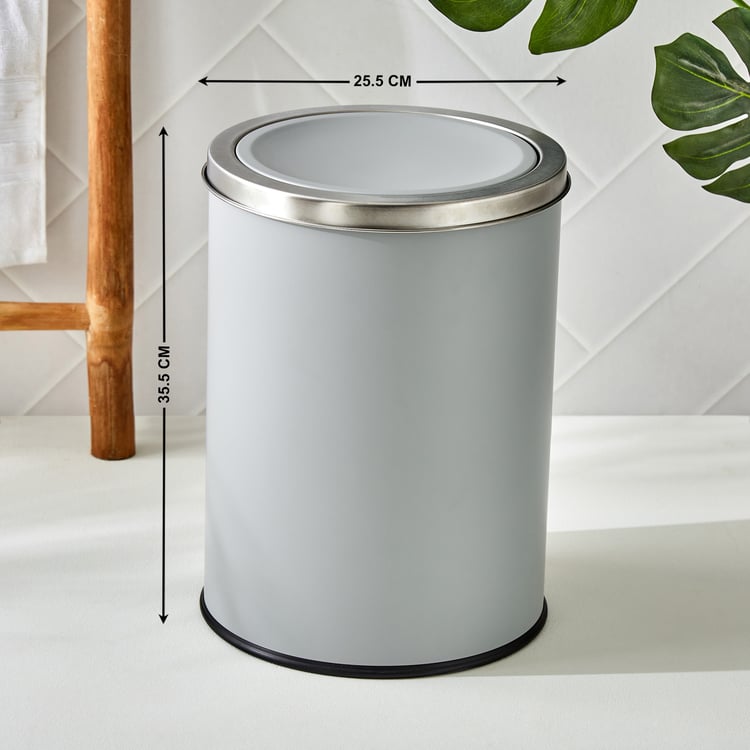 Sedona Lasso Metal Swing Waste Bin - 12L