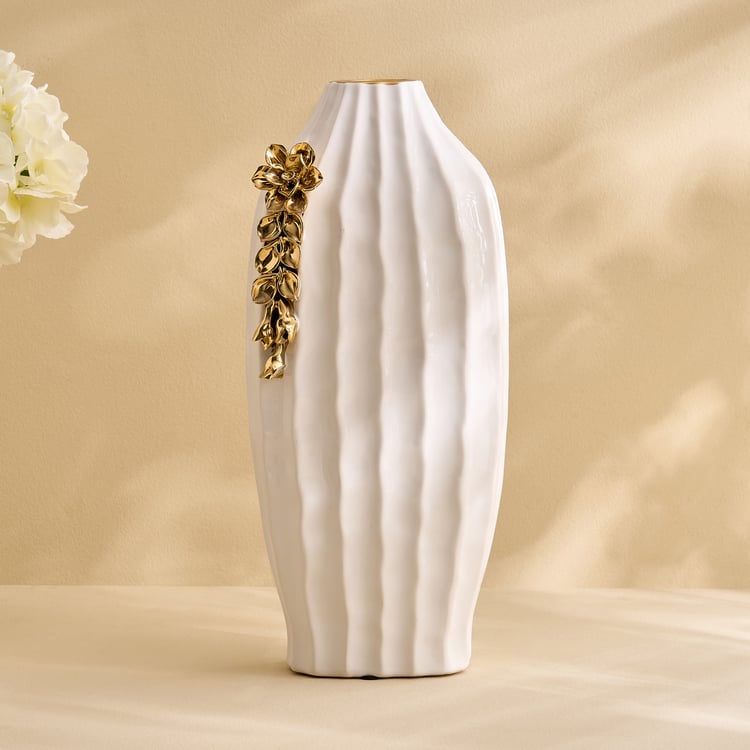 Stellar Celestial Orla Porcelain Floral Vase - Large