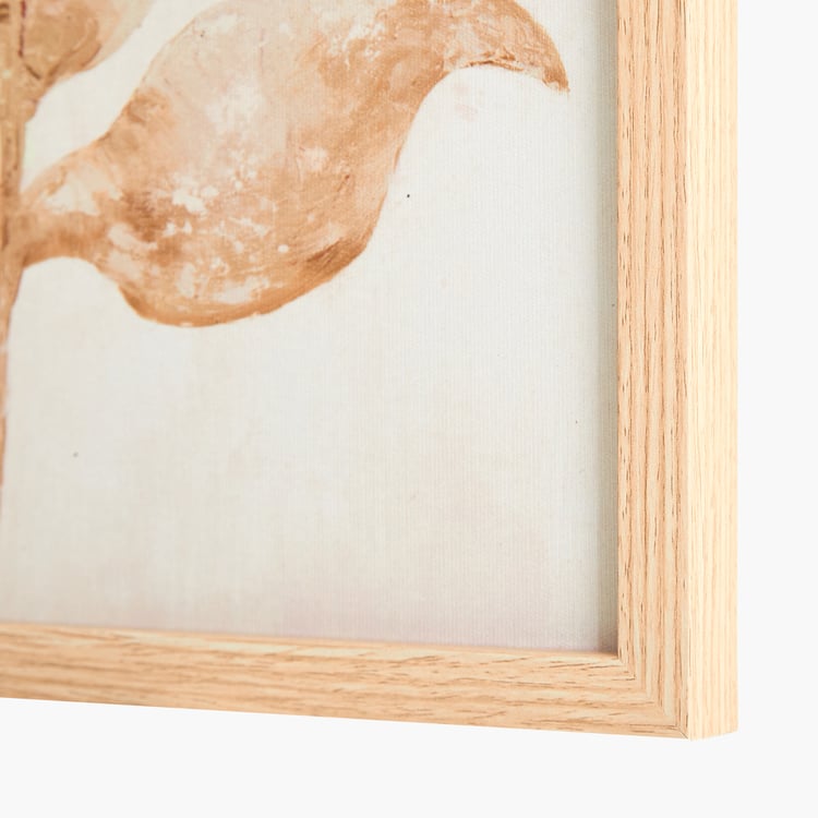 Brezza Twist Set of 2 Canvas Floral Picture Frames