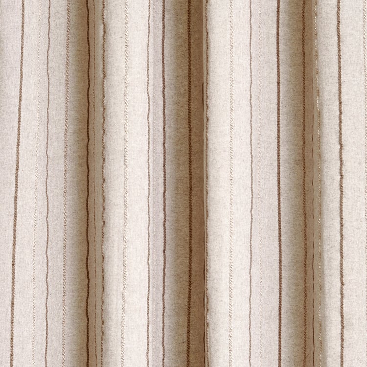 Ashley Set of 2 Embroidered Light-Filtering Door Curtains