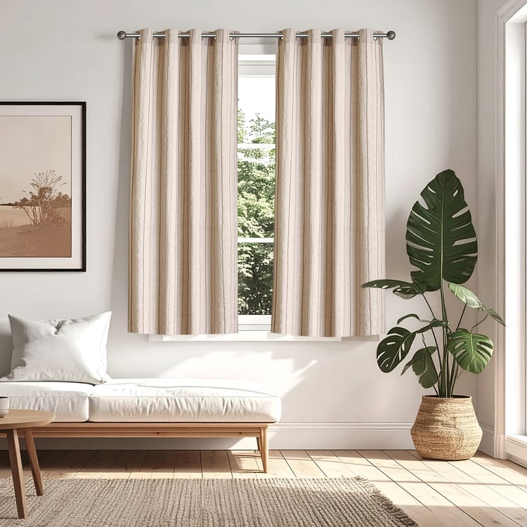 Ashley Set of 2 Embroidered Light-Filtering Window Curtains