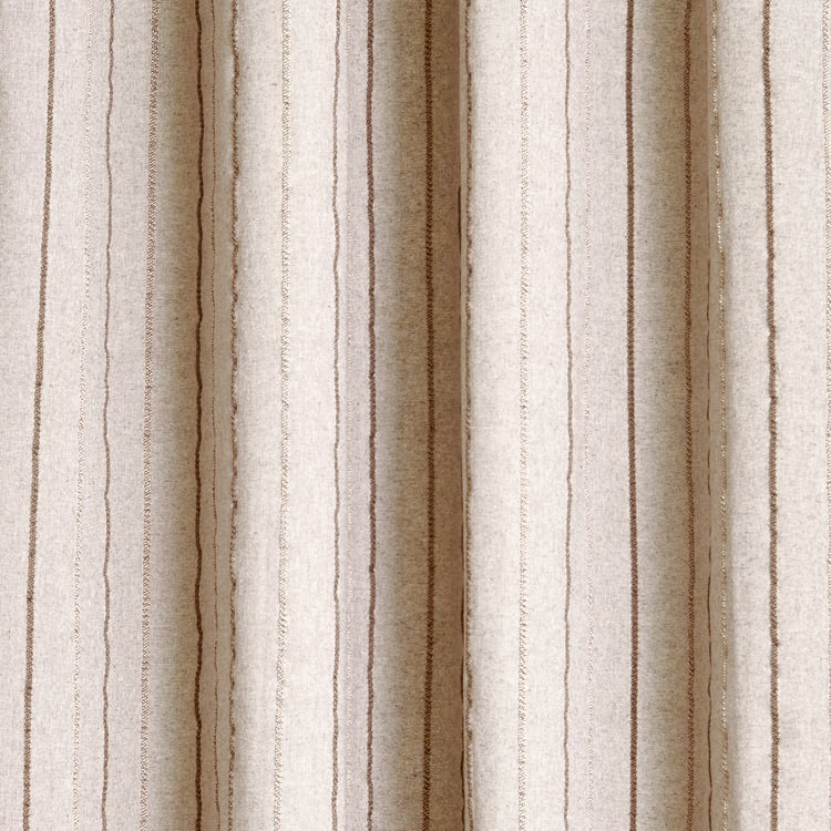 Ashley Set of 2 Embroidered Light-Filtering Window Curtains