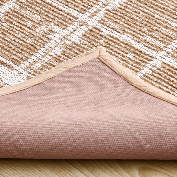 Nicolas Rush Woven Dhurrie - 120x70cm
