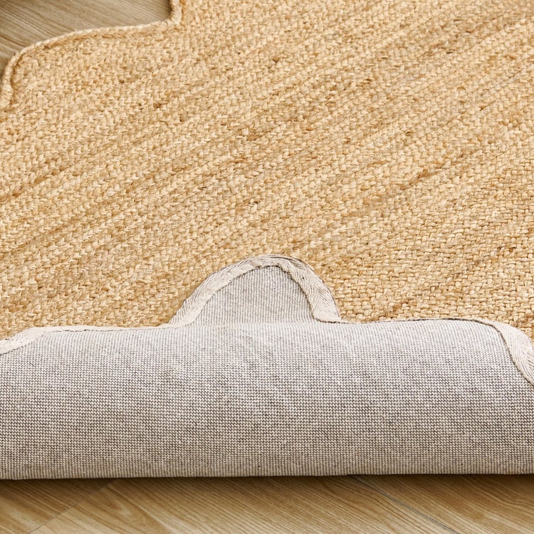 Natura Luma Jute Woven Carpet - 180x120cm