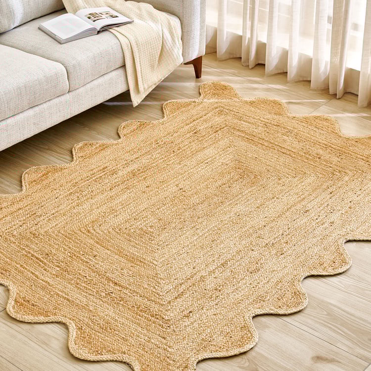 Natura Luma Jute Woven Carpet - 210x150cm