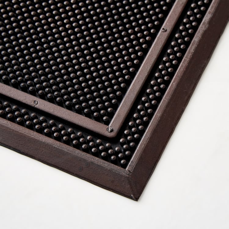 Radiance Omega Rubber Pin Doormat - 75x45cm