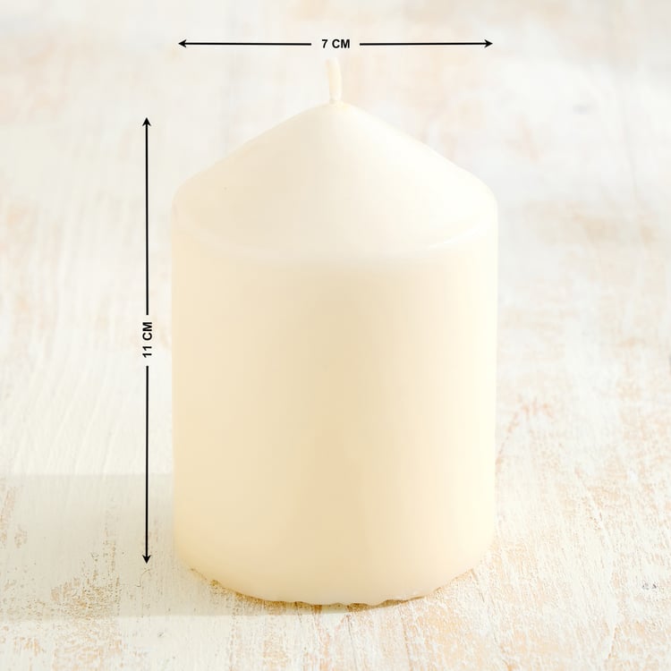 Claire Unscented Pillar Candle