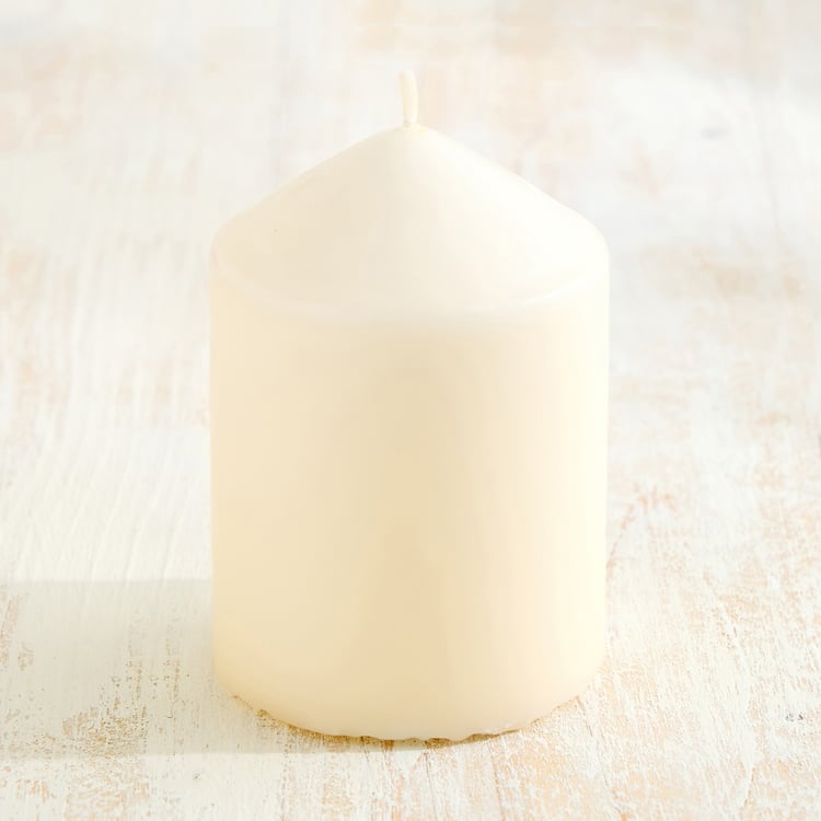 Claire Unscented Pillar Candle