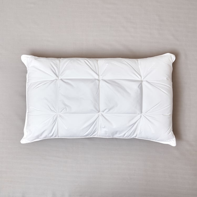 Cloud Cotton Pleated Pillow - 68x43cm