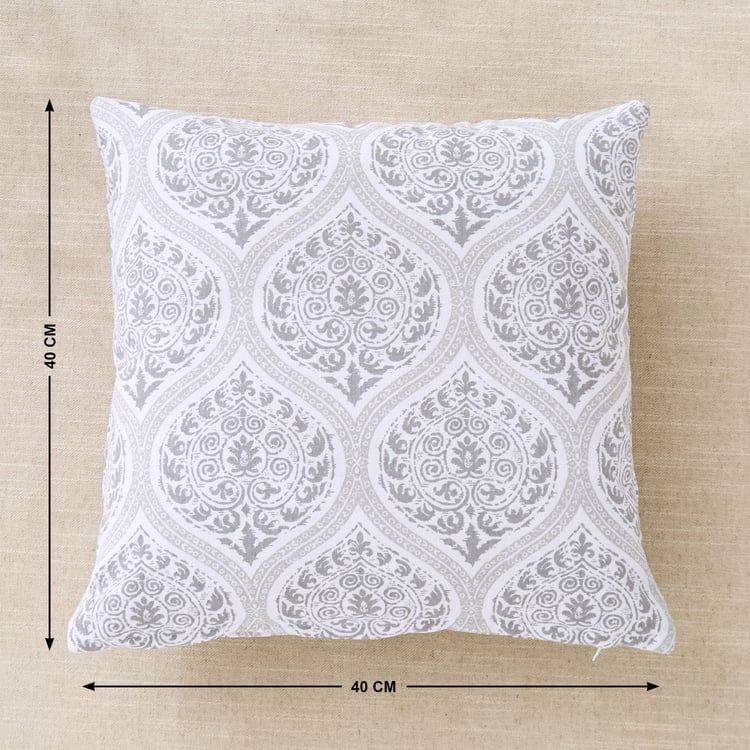 Fiesta Over Cast Set of 2 Ethnic Print Cushion Covers - 40x40cm