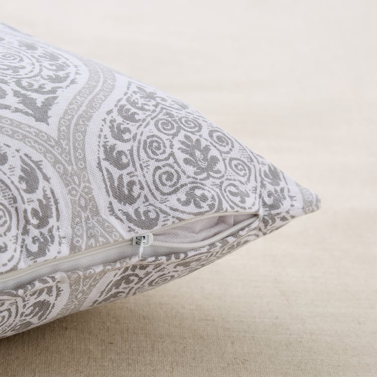 Fiesta Over Cast Set of 2 Ethnic Print Cushion Covers - 40x40cm