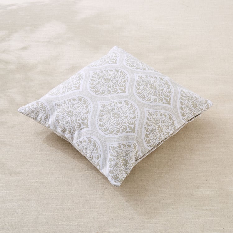 Fiesta Over Cast Set of 2 Ethnic Print Cushion Covers - 40x40cm