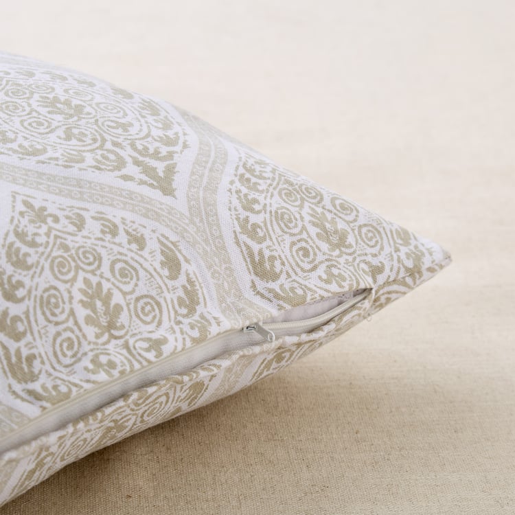 Fiesta Over Cast Set of 2 Ethnic Print Cushion Covers - 40x40cm