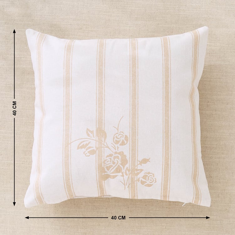 Fiesta Pumice Stone Set of 2 Printed Cushion Covers - 40x40cm