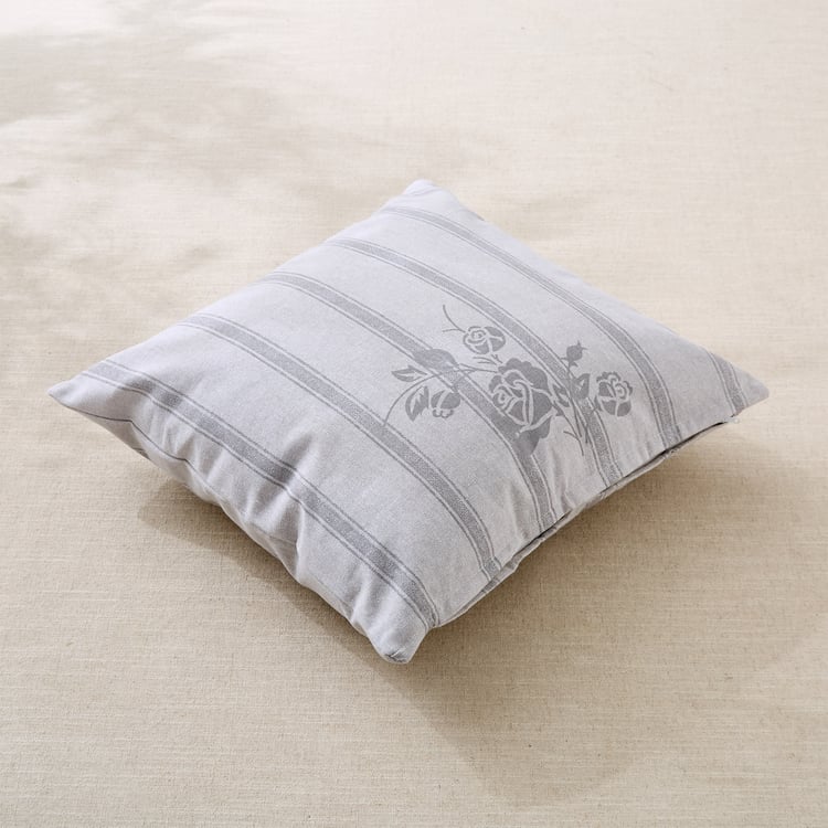 Fiesta Pumice Stone Set of 2 Printed Cushion Covers - 40x40cm