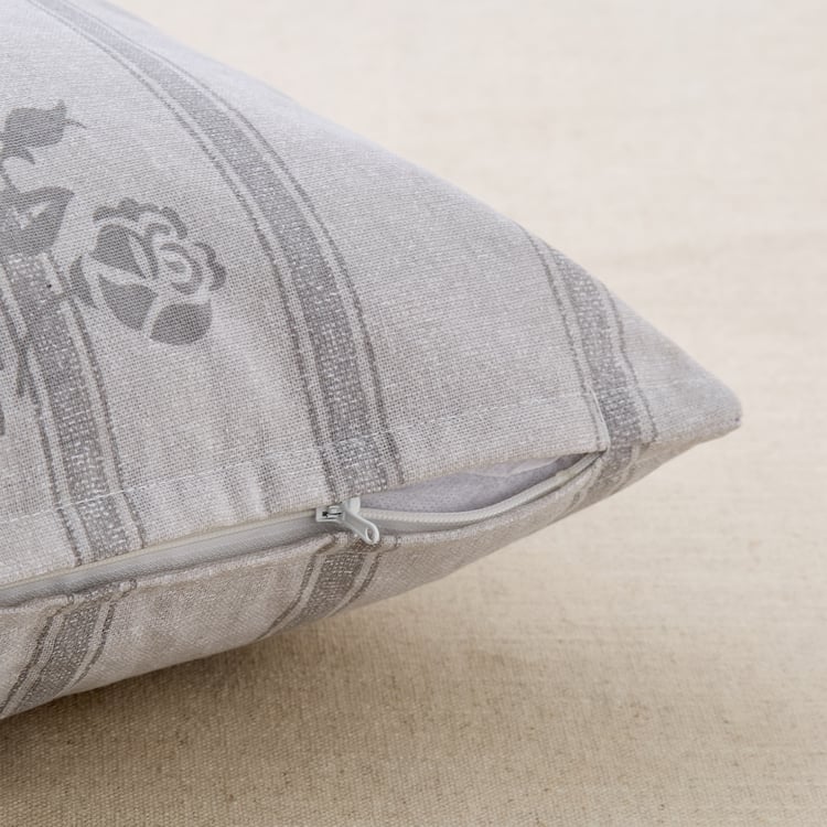 Fiesta Pumice Stone Set of 2 Printed Cushion Covers - 40x40cm