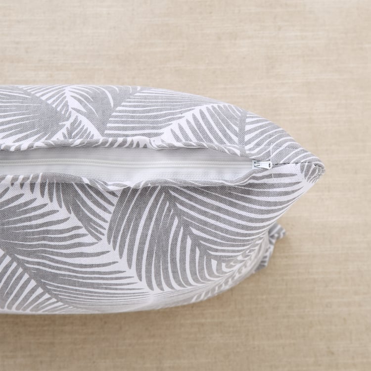 Fiesta Sand Shell Set of 2 Printed Cushion Covers - 40x40cm