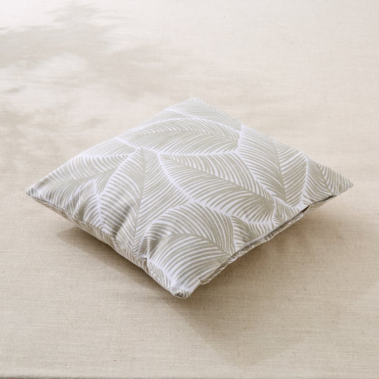 Fiesta Sand Shell Set of 2 Printed Cushion Covers - 40x40cm
