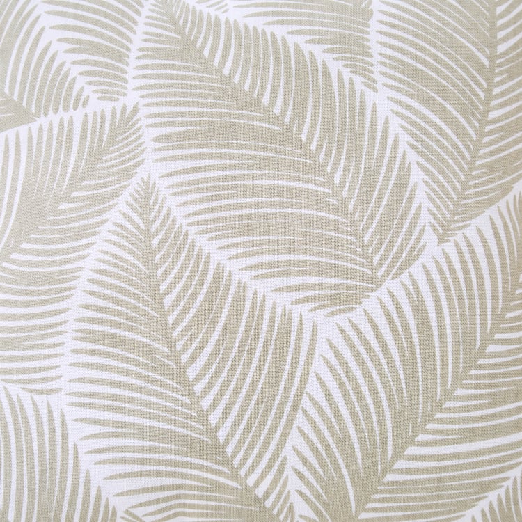 Fiesta Sand Shell Set of 2 Printed Cushion Covers - 40x40cm
