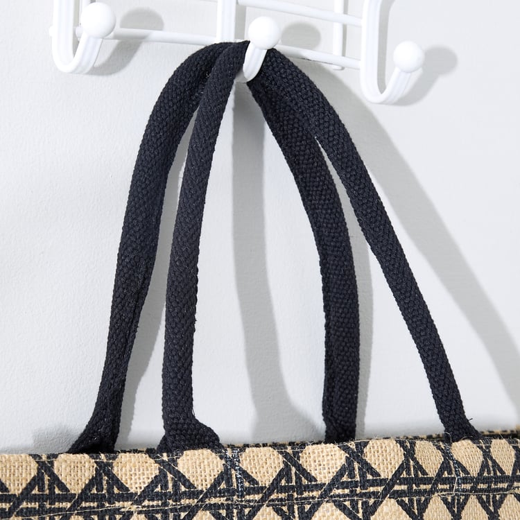 Minerals Jute Printed Tote Bag