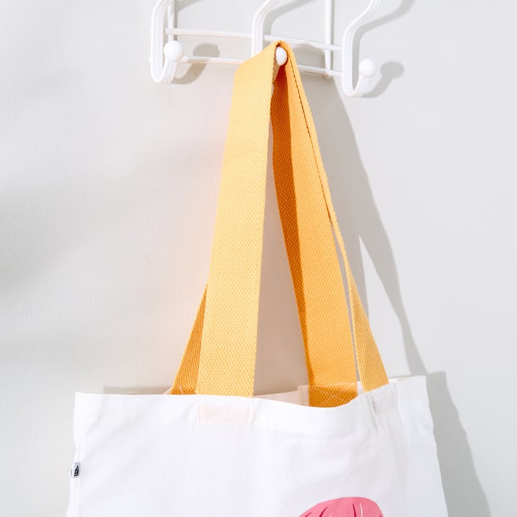 Minerals Cotton Graphic Print Tote Bag