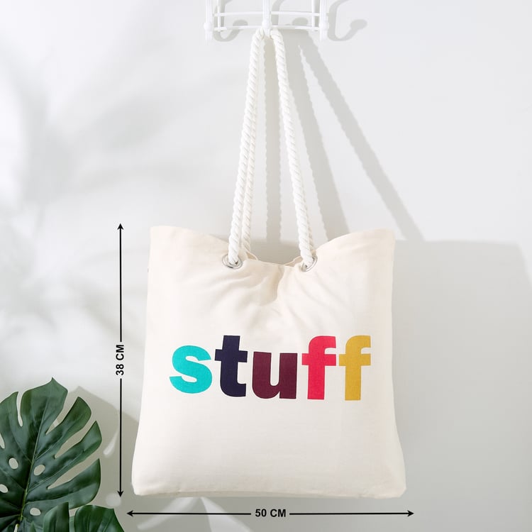Minerals Cotton Printed Tote Bag