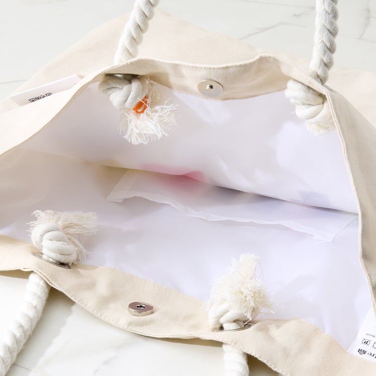Minerals Cotton Printed Tote Bag