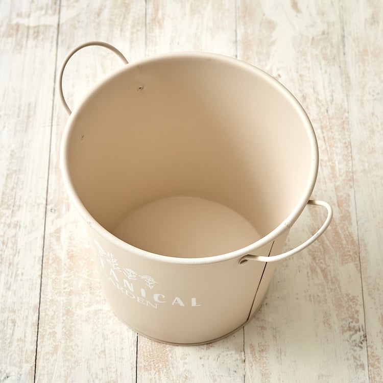 Lets Garden Rustica Metal Planter with Handles