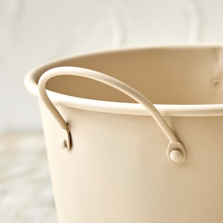 Lets Garden Rustica Metal Planter with Handles