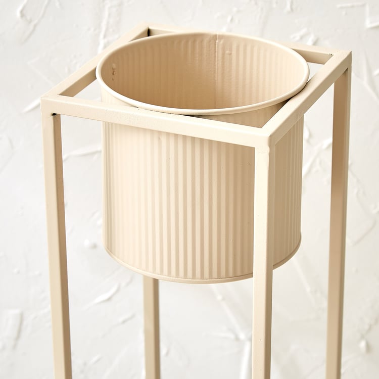 Lets Garden Rustica Metal Floor Planter