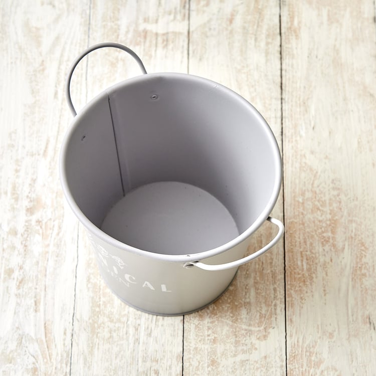 Lets Garden Rustica Metal Planter with Handles