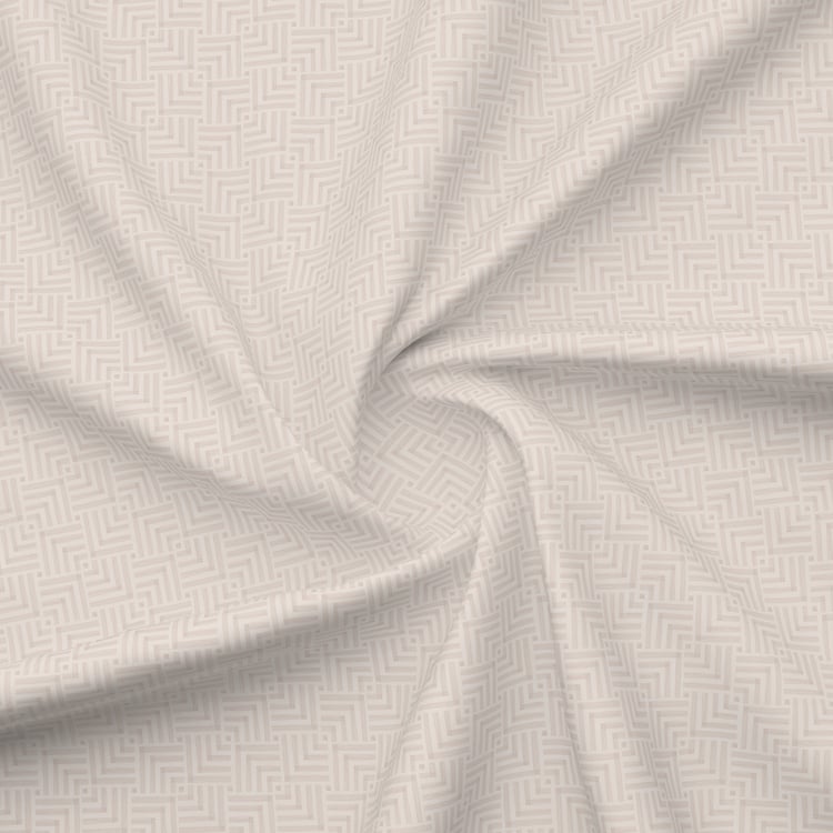 BOUTIQUE LIVING Gardenia Augusta Cotton 300TC Printed 3Pcs Super King Bedsheet Set