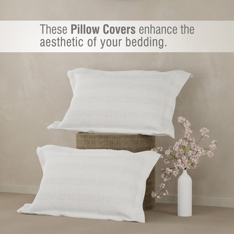 BOUTIQUE LIVING Valatia Cotton 200TC Floral Print 3Pcs Queen Bedsheet Set