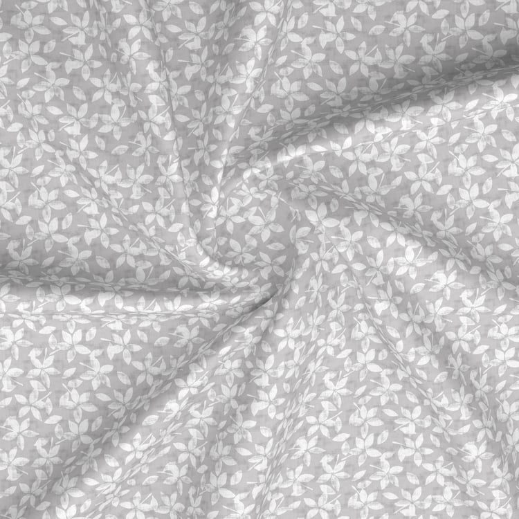 BOUTIQUE LIVING Valatia Cotton 200TC Floral Print 3Pcs Queen Bedsheet Set