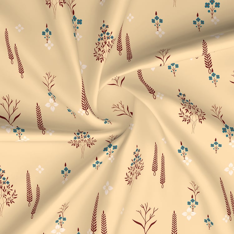 BOUTIQUE LIVING Valatia Karigiri Cotton 200TC Ethnic Print 2Pcs Single Bedsheet Set