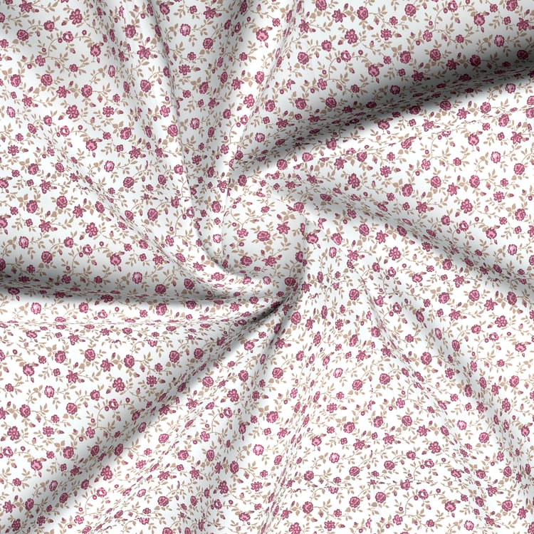 BOUTIQUE LIVING Haven Cotton Floral Print Reversible Double Dohar