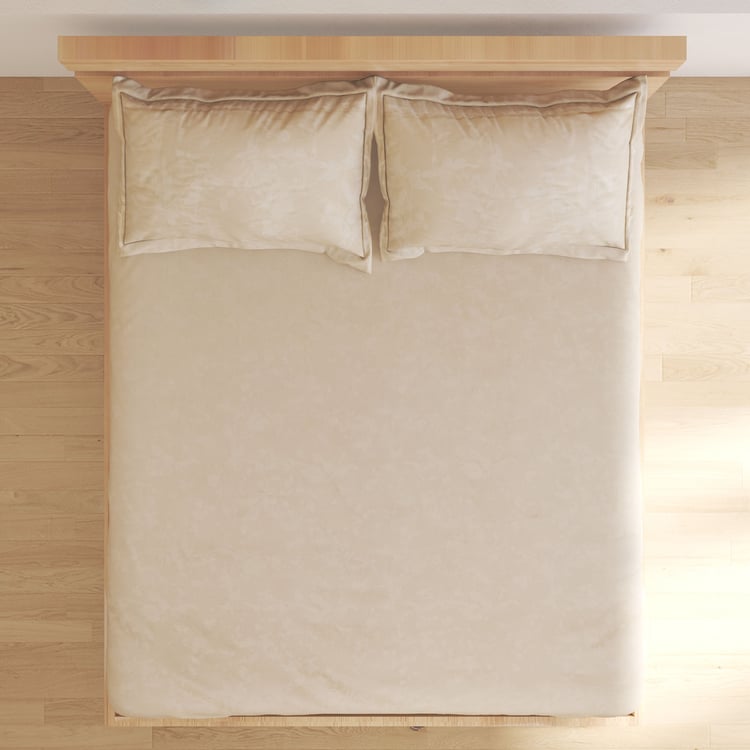 Sundried Sanctuary Cotton 210TC Printed 3Pcs Super King Bedsheet Set