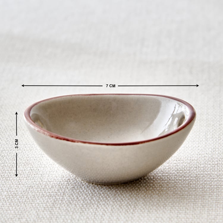 Velto Set of 3 Stoneware Dip Bowls - 50ml
