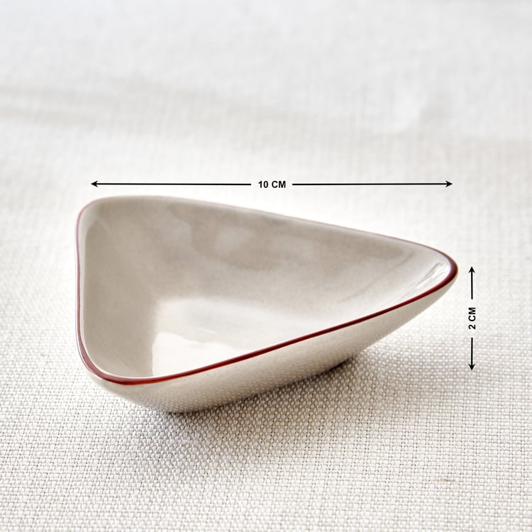 Velto Triangle Set of 3 Dip Bowls - 90ml
