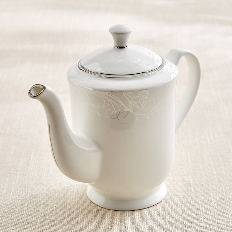 Ivory Zilver 15Pcs Bone China Printed Tea Set