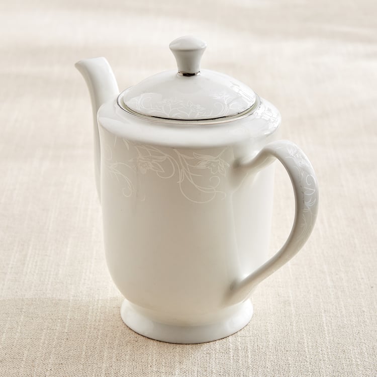Ivory Zilver 15Pcs Bone China Printed Tea Set