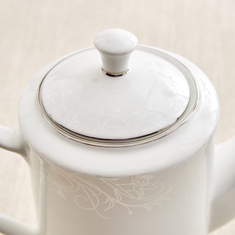 Ivory Zilver 15Pcs Bone China Printed Tea Set