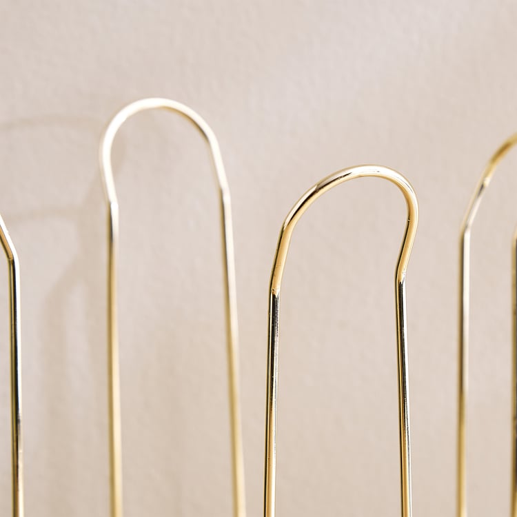 Caraway Somber Set of 6 Stoneware Bowls with Metal Stand - 460ml