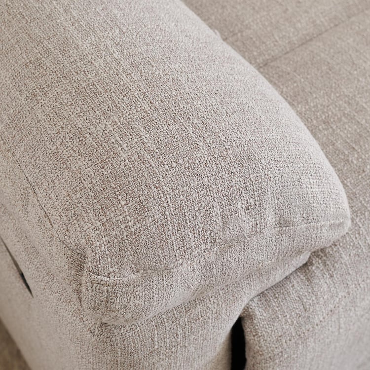 Lambert Fabric 1-Seater Rocking Recliner - Beige