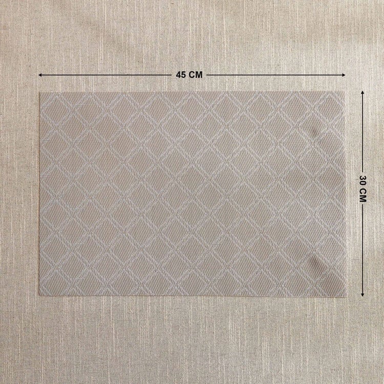 Eden Geometric Set of 6 PVC Placemats