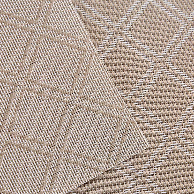 Eden Geometric Set of 6 PVC Placemats