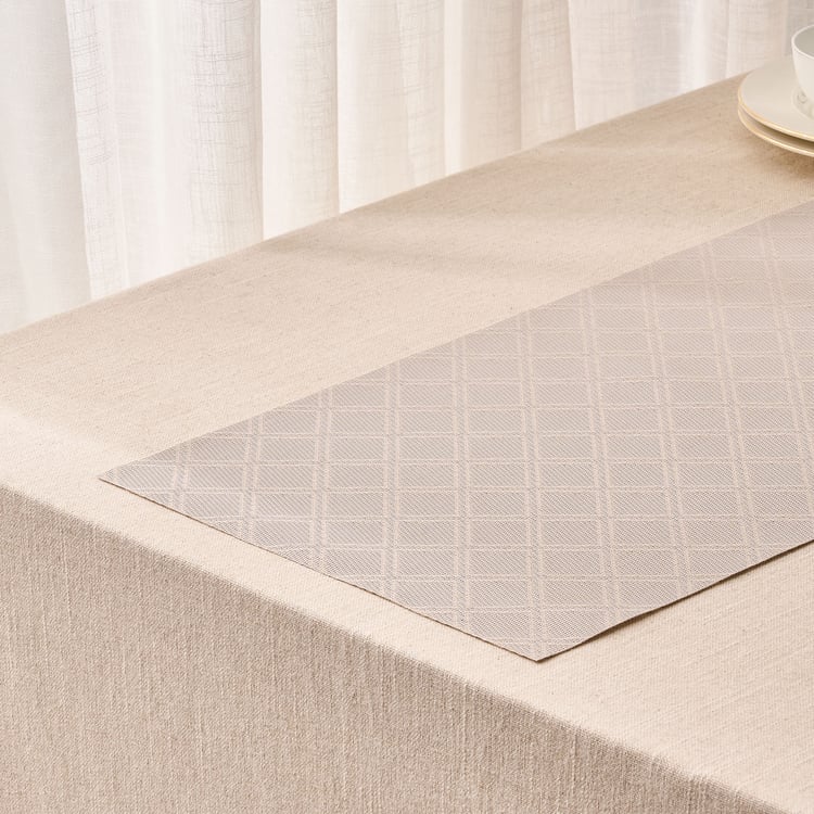 Eden Geometric PVC Table Runner
